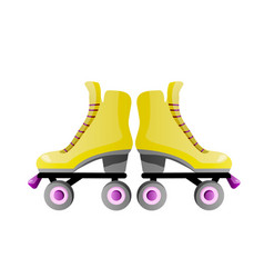 Roller Skates Isolated On A White Background