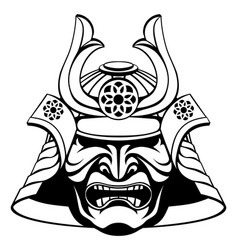 Stylized Samurai Mask