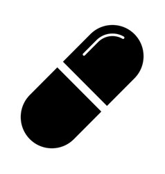 Capsule Icon Medicine Sign