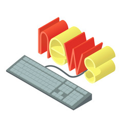 News Concept Icon Isometric