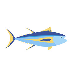 Yellowfin Tuna Cartoon