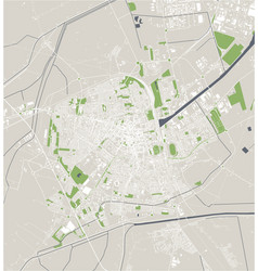 Map City Ravenna Italy