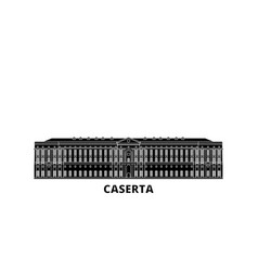 Italy Caserta Flat Travel Skyline Set