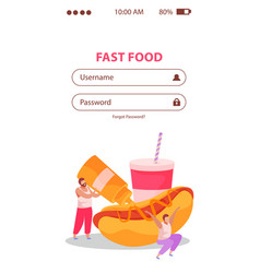 Fast Food Background