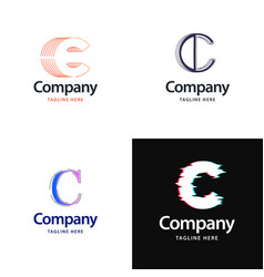 Letter C Big Logo Pack Design Creative Modern