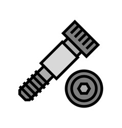 Shoulder Screw Color Icon