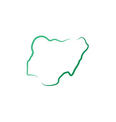 Nigeria Map Logo Icon