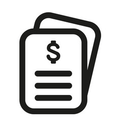 Bank Statement Icon Financial Statement