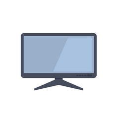 Website Monitor Icon Flat Screen Computer