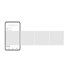 Social Media Mobile App Page Template Carousel