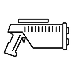 Water Blaster Icon Outline Style