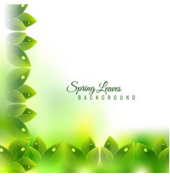 Beautiful Green Spring Background