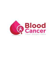 Blood Cancer Logo Designs For Medical Service Logo