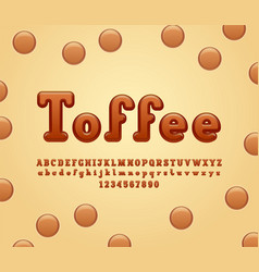 Slab Serif 3d Font Chocolate Trendy Alphabet