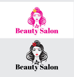 Feminine Cosmetics Hair And Beauty Salon Logo