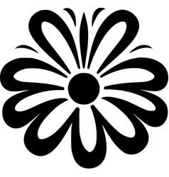 Flower - Black And White