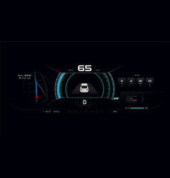 Ev Electric Vehicle Car Dash Board Phev Concept