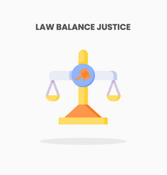 Law Balance Justice Flat Icon