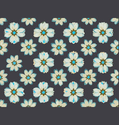 Funky Floral Pattern Background