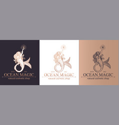 Mermaid Logo Brand Template