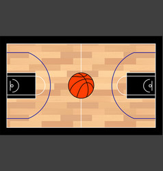 Basketball Parquet Floor