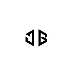 Jg Geometric Abstract Concept Logo Initial