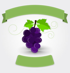 Grape With Ribbon