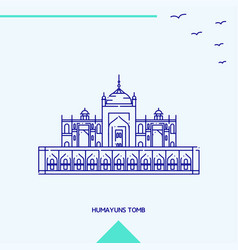 Humayuns Tomb Skyline