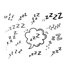 Zzz Icon Sleep Sign Snoring Symbol Zzzz