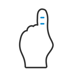 American Football Foam Finger Icon