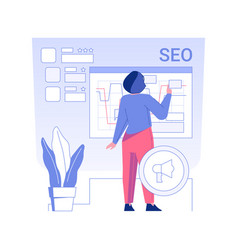 Seo Specialist Isolated Concept