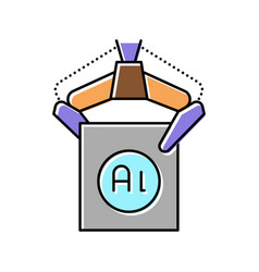 Carrying Aluminium Production In Plant Color Icon