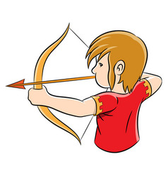 Cartoon Of Sagittarius Zodiac Sign