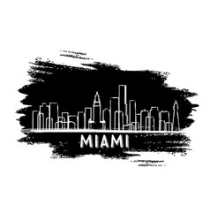 Miami Silhouette Vector Images (over 1,500)