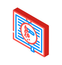 Suspense Thriller Literature Isometric Icon