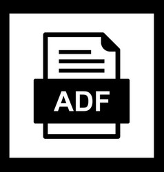 Adf File Document Icon