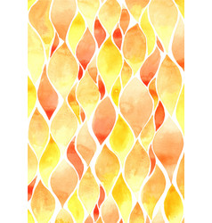 Flower Petal Or Autumn Leaf Watercolor Background