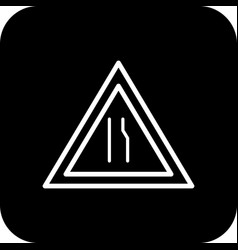 Dual Carriageway Ahead Icon