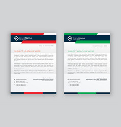 Business Corporate Letterhead Design Template