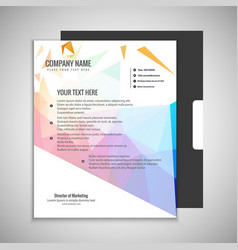 Geometric Business Brochure