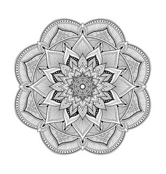 Mandala Line Pattern Esoteric Boho