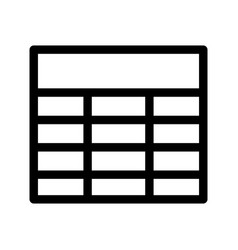 Spreadsheet Icon