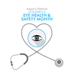 Children Eye Health And Safety Month