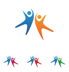 People Team Community Group Logo Network