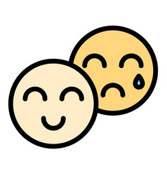 Emoji Feelings Icon Flat