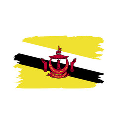 Flag Of The Country Brunei