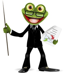 Frog In A Suit