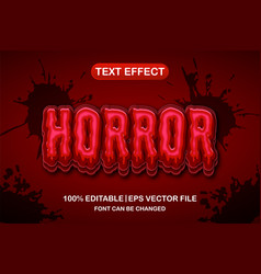 Horror 3d Editable Text Effect