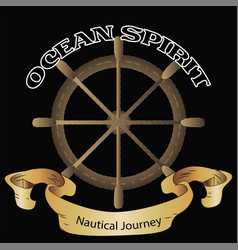 Ocean Spirit Nautical Journey T-shirt Graphics