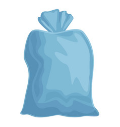 Plastic Bag Icon Cartoon Garbage Box